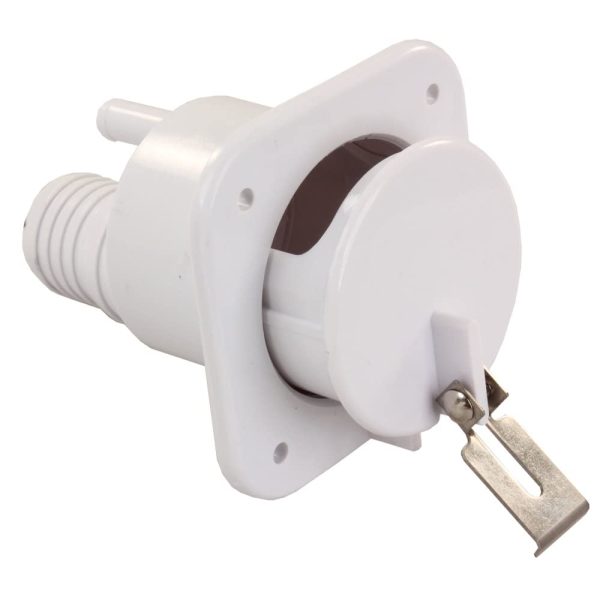 JR PRODUCTS 37525 Polar White Slide-Out Gravity Water Fill