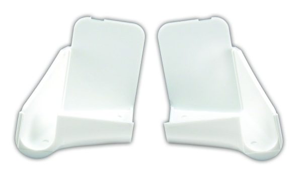JR PRODUCTS 389PWA 389PW-A Polar White Rain Gutter Spout