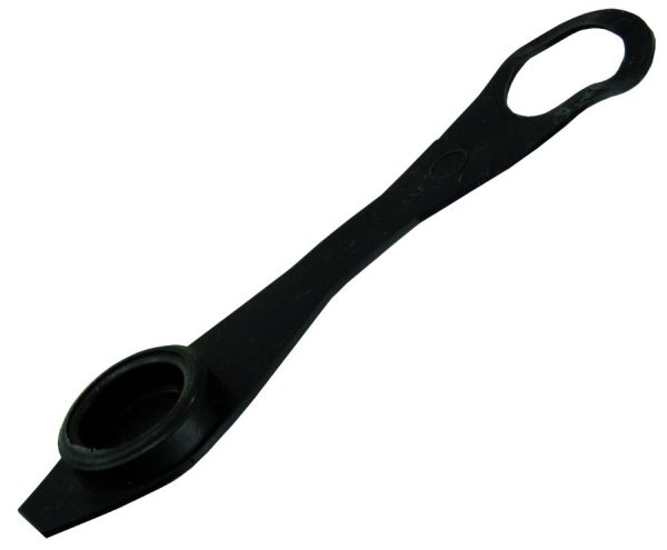 JR PRODUCTS 422BKA 422-BK-A Black Rubber Dust Plug for City Water Check Valve