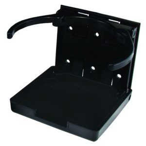 JR PRODUCTS 45619 Black Adjustable Cup Holder