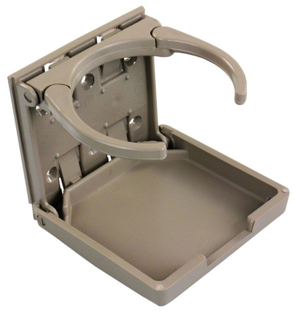 JR PRODUCTS 45623 Tan Adjustable Cup Holder