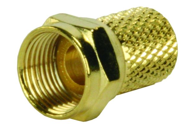 JR PRODUCTS 47275 RG6 Coax End - RG6 TWIST-ON COAX CBL END