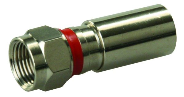 JR PRODUCTS 47285 RG59 HD/Satellite Compression Fitting