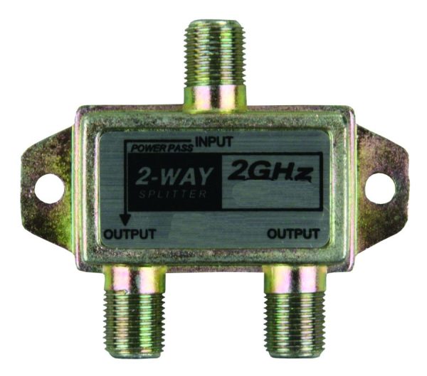 JR PRODUCTS 47355 2 GHz HD Satellite Line Splitter - 2-Way