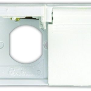 JR PRODUCTS 47505 Polar White Weatherproof Duplex Outlet Covr (10)