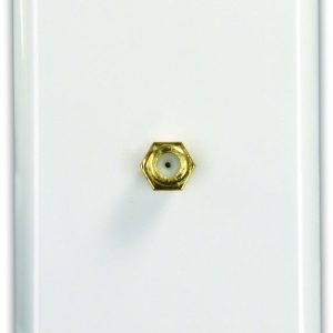 JR PRODUCTS 47785 Interior Cable TV Plate