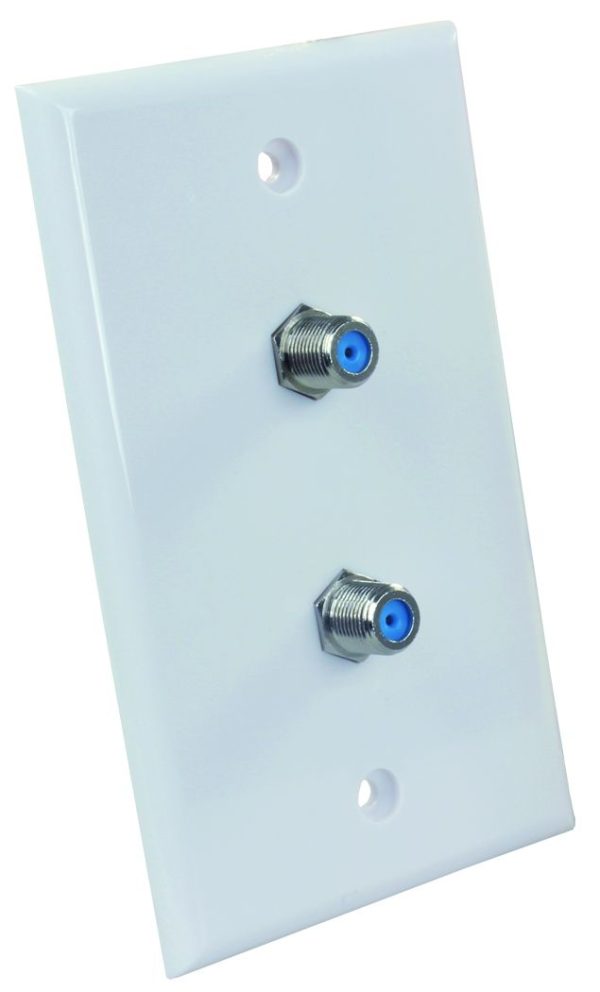 JR PRODUCTS 47875 Dual Wall Plate