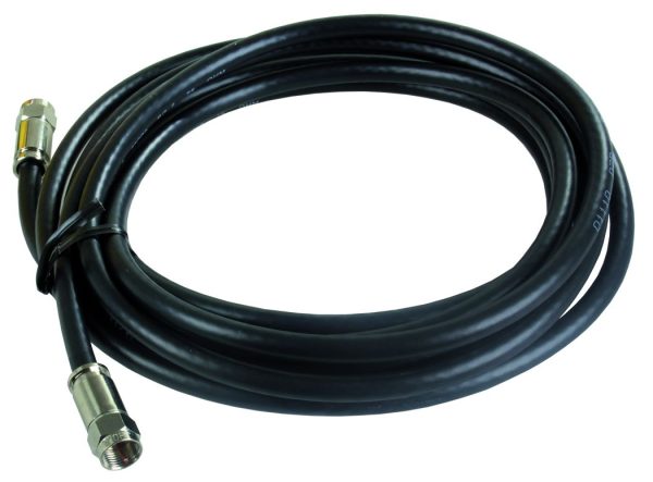 JR PRODUCTS 47965 12FT RG6 Cable with Compression Ends