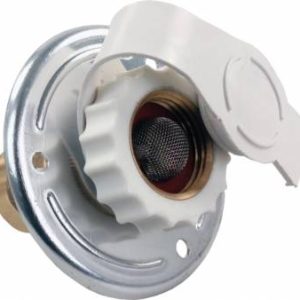 JR PRODUCTS 62175 Aluminum City Water Flange - 1/2 INCH FPT x 3/4 INCH