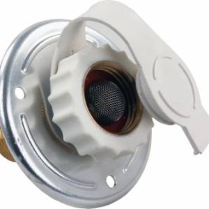 JR PRODUCTS 62185 Aluminum City Water Flange - 1/2 INCH MPT x 3/4 INCH