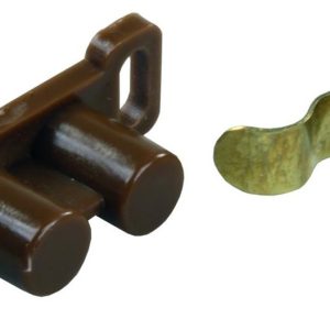 JR PRODUCTS 70205 Barrel Catch with Metal Clip - Pack of 6