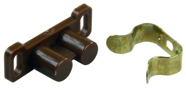 JR PRODUCTS 70205 Barrel Catch with Metal Clip - Pack of 6