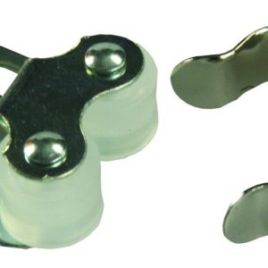 JR PRODUCTS 70225 Double Roller Cabinet Catch with Clip