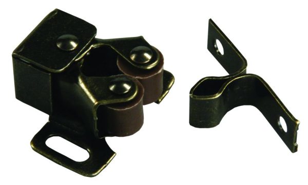 JR PRODUCTS 70235 Double Roller Cabinet Catch with Prong (6)