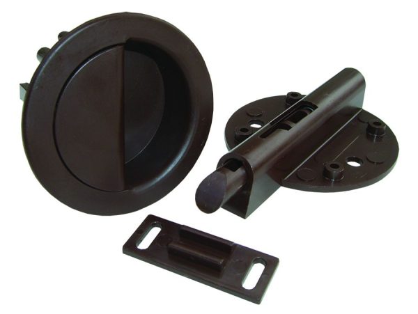 JR PRODUCTS 70315 Shur-latch, Brown