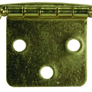 JR PRODUCTS 70615 Free Swing Flush Mount Hinge - Brass
