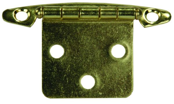 JR PRODUCTS 70615 Free Swing Flush Mount Hinge - Brass