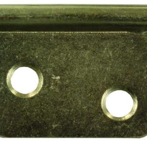 JR PRODUCTS 70625 Non-Mortise Hinge - Brass