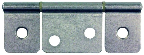 JR PRODUCTS 70635 Non-Mortise Hinge - Satin Nickel 3.5 x 1.5 x 1.2 INCH