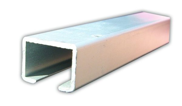 JR PRODUCTS 80201 Aluminum Curtain/Door Track - Type A, 96 INCH