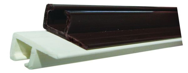 JR PRODUCTS 80291 Ceiling Track - Type C, 96 INCH - White