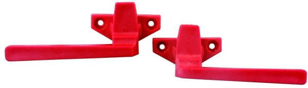 JR PRODUCTS 81925 Emergency Window Latch Set, Red