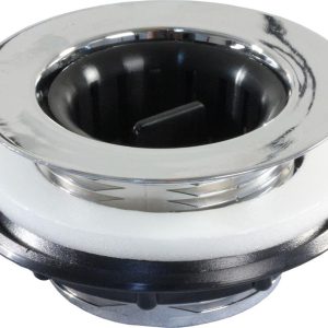 JR PRODUCTS 95035 Strainer with Threaded Basket - Chrome