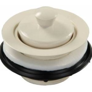 JR PRODUCTS 95115 Strainer with Pop-Up Stopper - Parchment