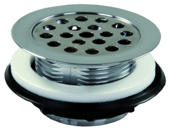 JR PRODUCTS 95175 Shower Strainer with Grid - Chrome