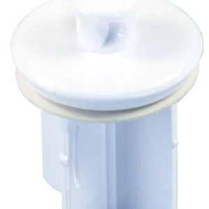 JR PRODUCTS 95205 Four-Stem Pop-Up Stopper - White (6)