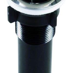 JR PRODUCTS 95255 Sink Strainer with Pop-Up Stopper - Chrome 1-1/4 Inch x 5 Inch