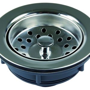 JR PRODUCTS 95285 Large Kitchen Strainer - Chrome