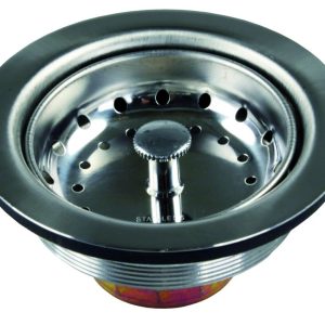 JR PRODUCTS 95295 Large Kitchen Strainer - Stainless Steel