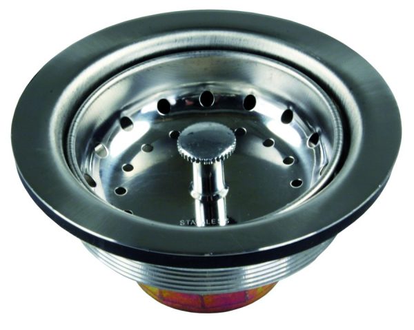 JR PRODUCTS 95295 Large Kitchen Strainer - Stainless Steel