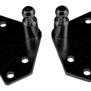 JR PRODUCTS BR10336 BR-10336 10mm Flat Gas Spring Mounting Bracket (6)