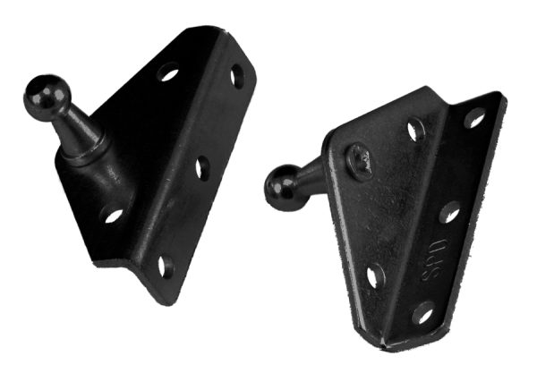 JR PRODUCTS BR12552 BR-12552 10mm Angled Gas Spring Mounting Bracket