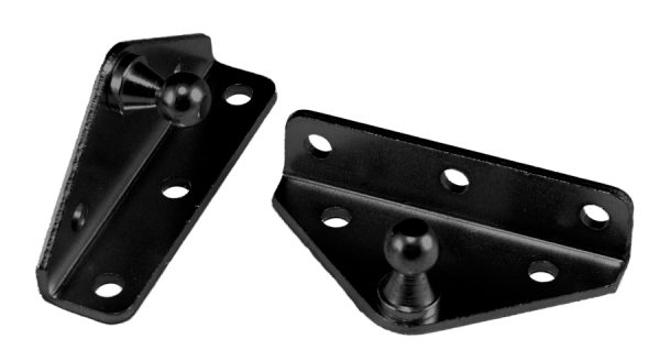 JR PRODUCTS BR12553 BR-12553 10mm Angled Gas Spring Mounting Bracket