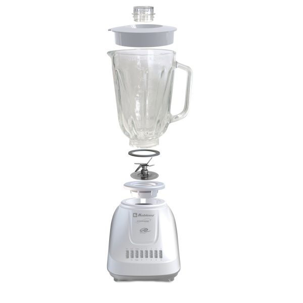 KOBLENZ LKM-5910 VB 1.5-Liter Kitchen Magic Collection 10 Speed and 2 Pulses Glass Jar Blender