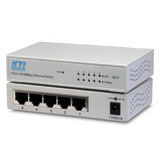 KTI NETWORKS KTI-KS-SOHO-5 5-Port 10/100 TX Switch