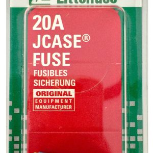 LITTELFUSE JCAS20BP Fuse; Cartridge Type; JCASE; 20 Amp; Slow Blow; Single