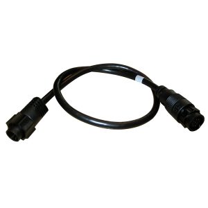 LOWRANCE 000-13977-001 9-PIN BLACK TO 7-PIN BLUE ADAPTER CABLE FOR XID TRANSDUCERS