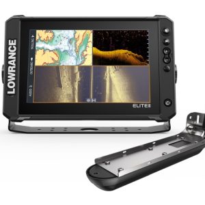 LOWRANCE 000-16430-001 ELITE FS 10 3-IN-1 (US/CAN), Used To Find Fishing Areas/ Ledges/ Drop-Offs/ Ditches; 10 Inch Display; 1280 x 800 Pixel Resolution; Multi-Touchscreen Interface; Integrated Wireless/ NMEA 2000/ Ethernet Connectivity