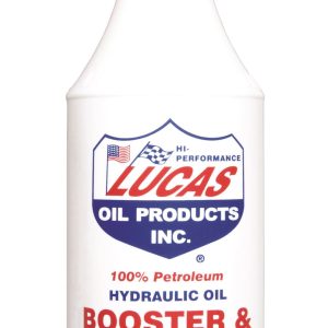 LUCAS OIL 10019 Hydraulic Oil Booster and Stop Leak 1 Quart, 32 Ounce, White
