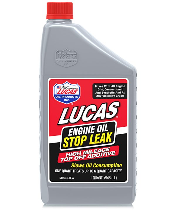 LUCAS OIL 11100 Engine Oil Stop Leak Top Off Additive, 1 Quart