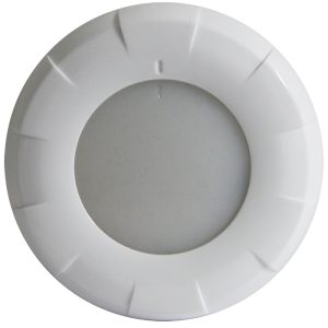 LUMITEC 101075 AURORA LED DOME LIGHT - WHITE FINISH - WHITE/BLUE DIMMING
