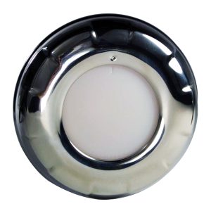 LUMITEC 101138 AURORA - LED DOME LIGHT - POLISHED SS FINISH - 2-COLOR WHITE/BLUE DIMMING