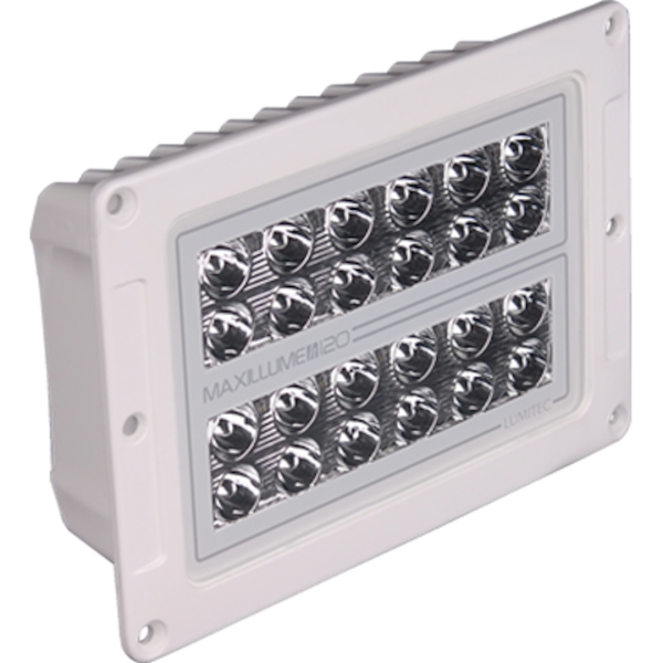 LUMITEC 101348 Lighting Maxillume H120 Flush Mount Housing Light, White