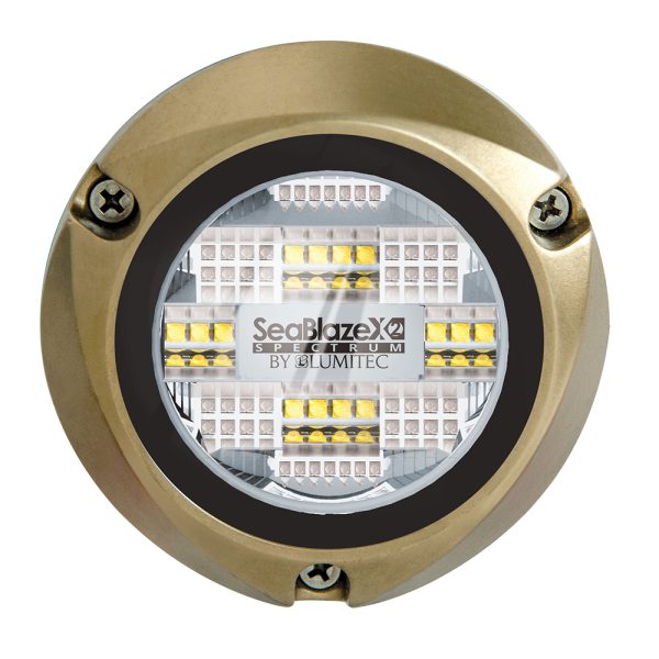 LUMITEC 101515 SEABLAZE X2 SPECTRUM UNDERWATER LIGHT RGBW