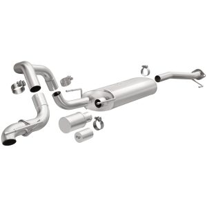 MAGNAFLOW 19546 Exhaust System Cat-Back, Overland Series, For 2003-2024 Toyota 4Runner 4.0L, Single Passenger Side Rear Exit Style