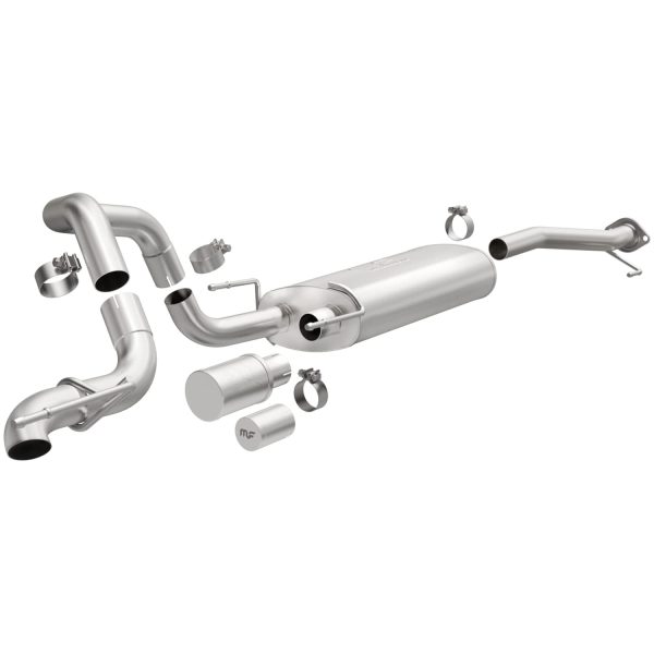 MAGNAFLOW 19546 Exhaust System Cat-Back, Overland Series, For 2003-2024 Toyota 4Runner 4.0L, Single Passenger Side Rear Exit Style